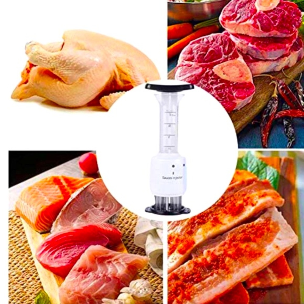 NWT Stainless Steel Tenderizer Tool Steak Meat Marinade great for any occasion